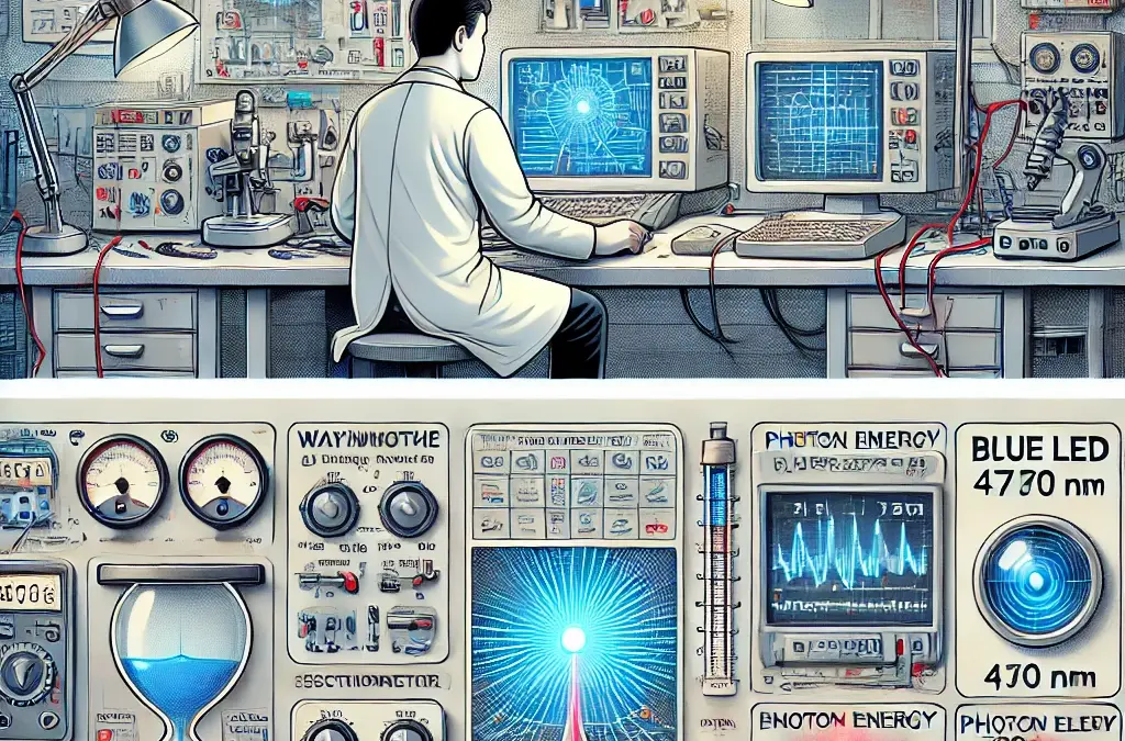 Calcul de l’énergie des photons émis par une LED