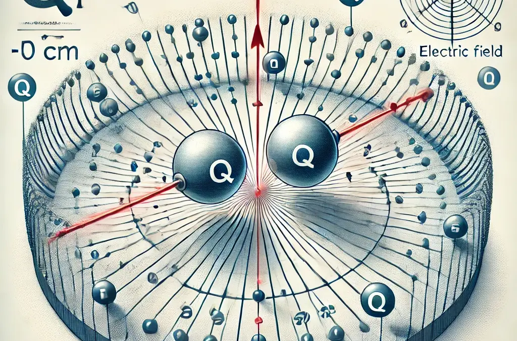 Calcul des Lignes de Champ Électrique