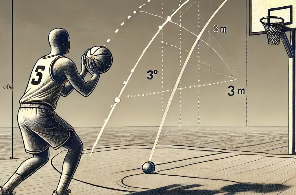 Étude de la Trajectoire Parabolique en Basketball