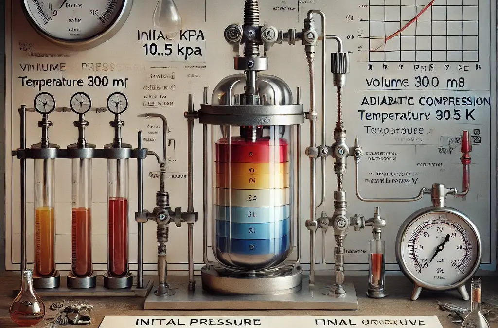 Compression Adiabatique d’un Gaz Parfait