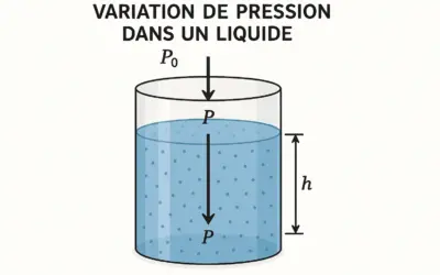 Étude de la Variation de Pression dans un Liquide