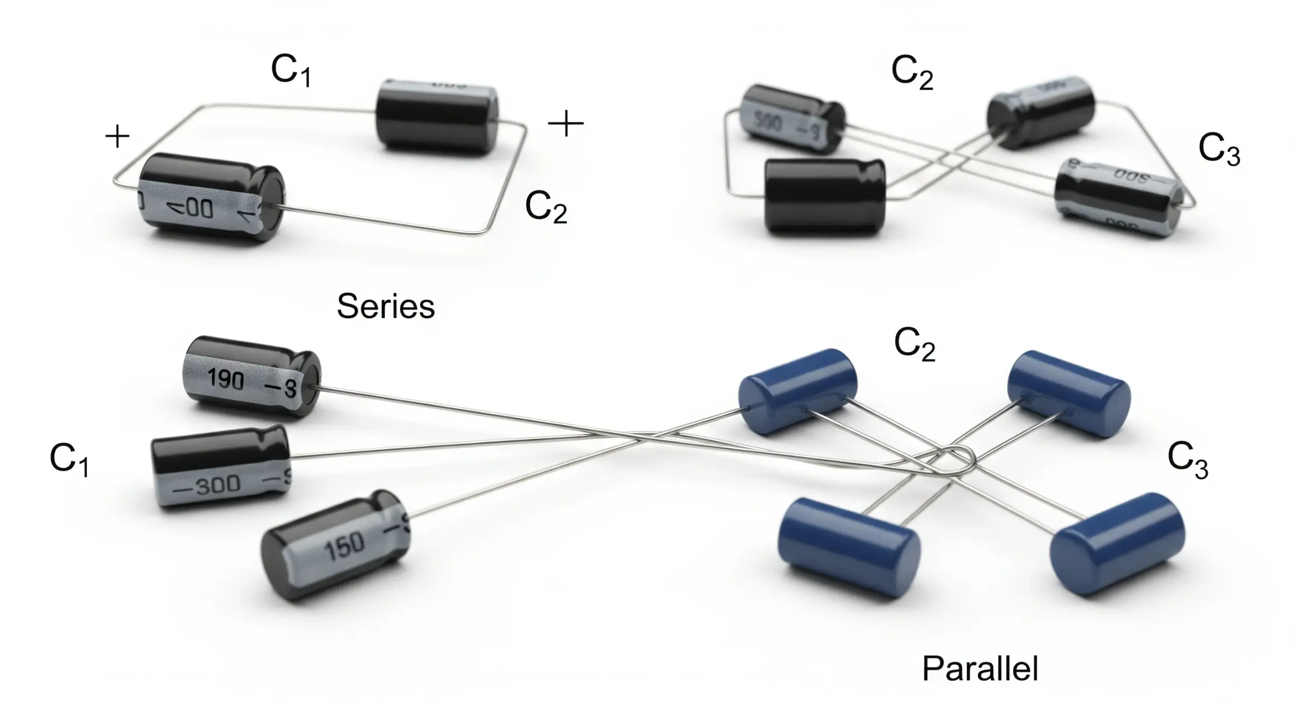 Analyse des Configurations de Condensateurs