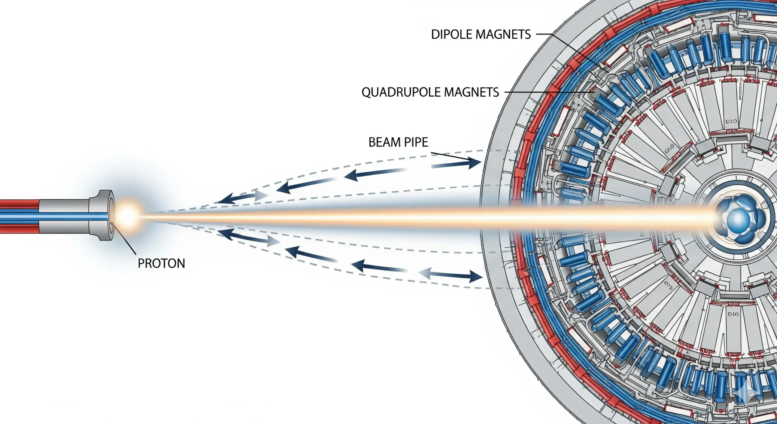 Calcul de la Vitesse Relativiste des Protons