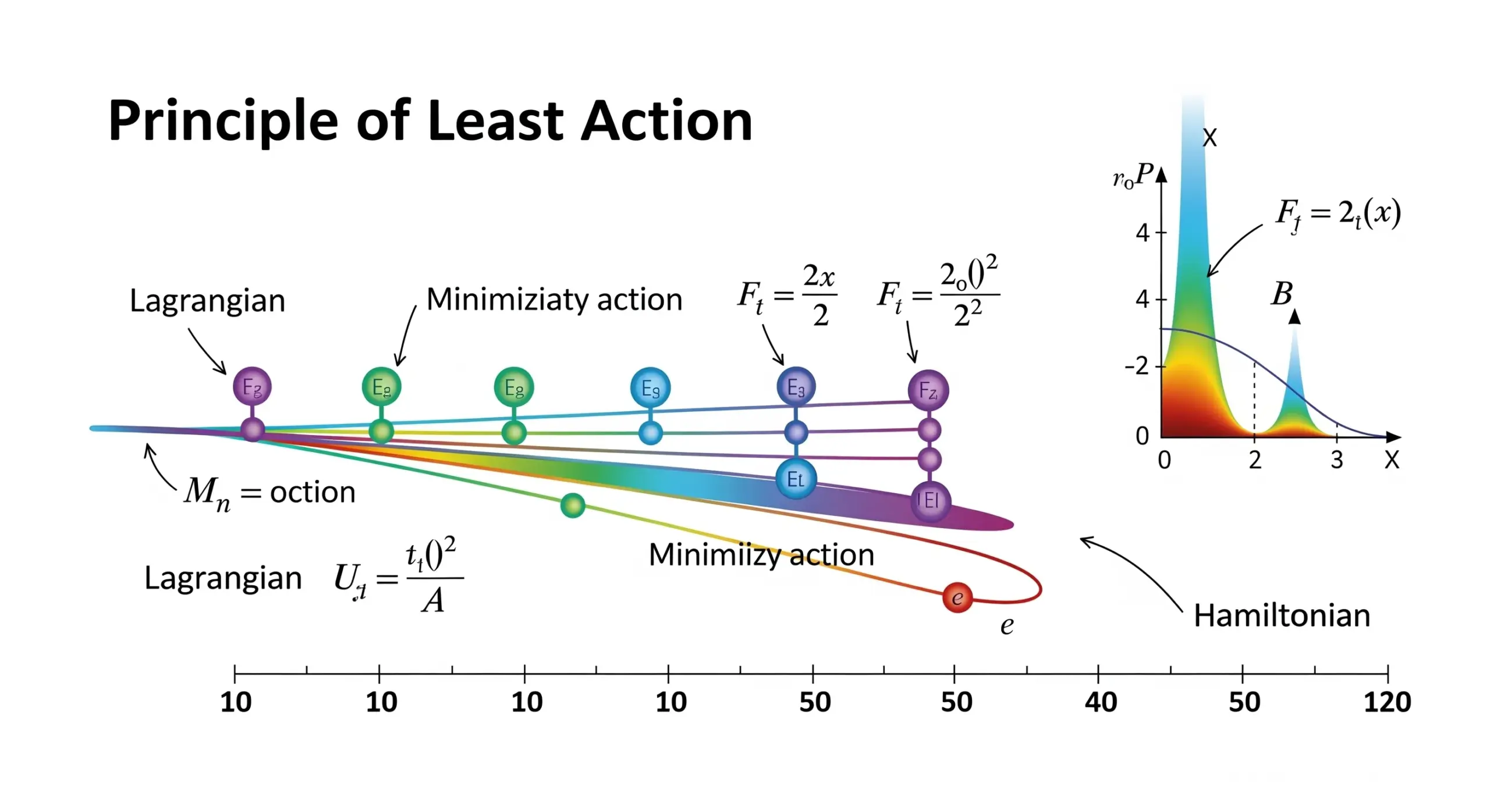 Application du Principe de Moindre Action