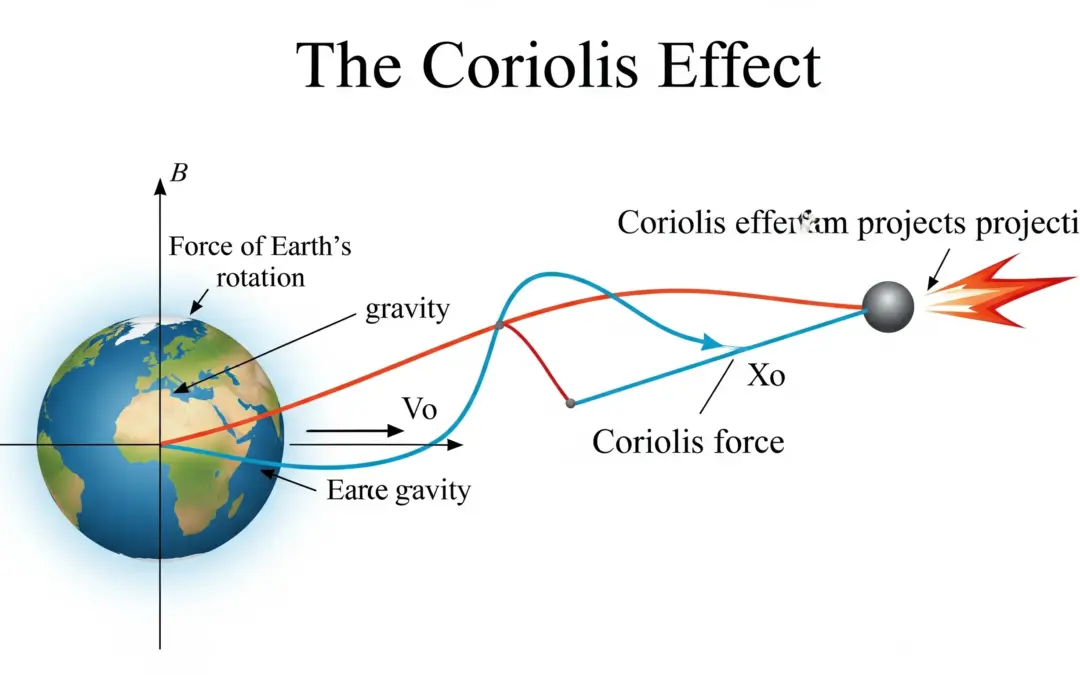 Calcul de l&rsquo;Effet Coriolis