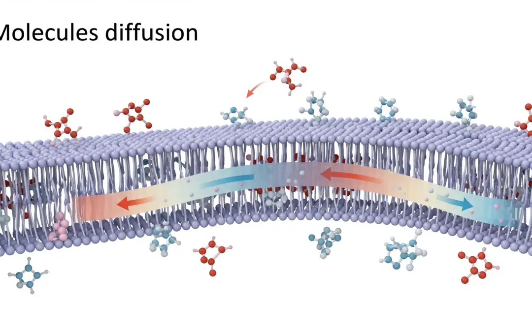 Calcul de la Diffusion Moléculaire