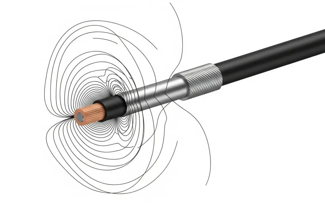 Champ Magnétique d&rsquo;un Câble Coaxial