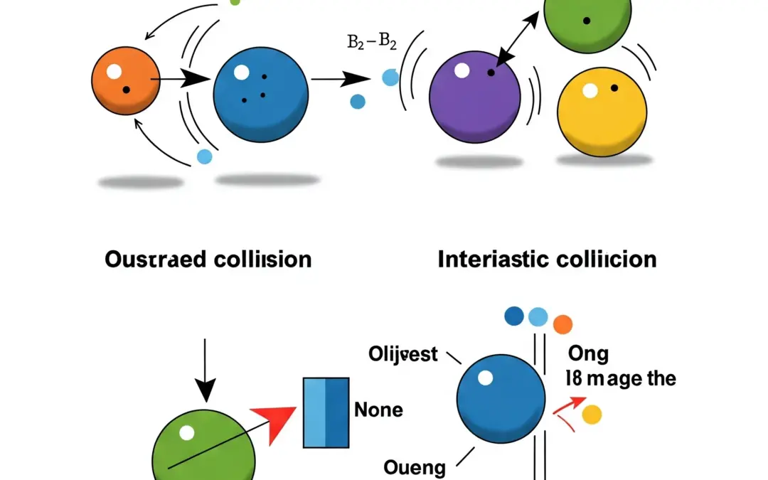 Collisions élastiques et inélastiques