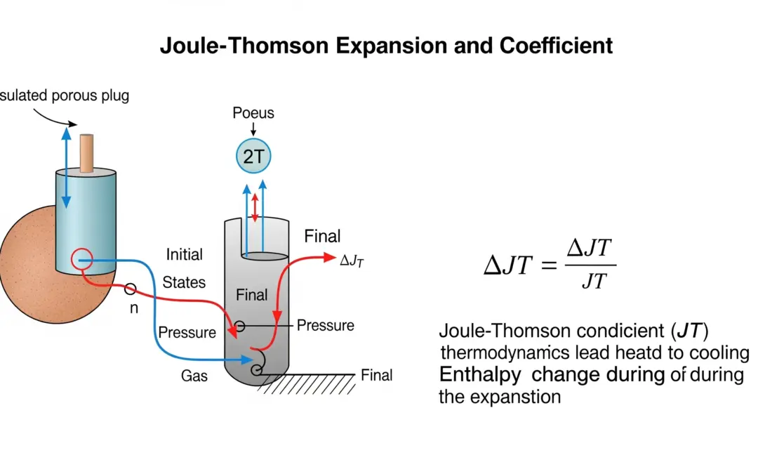 Détente de Joule-Thomson et Coefficient