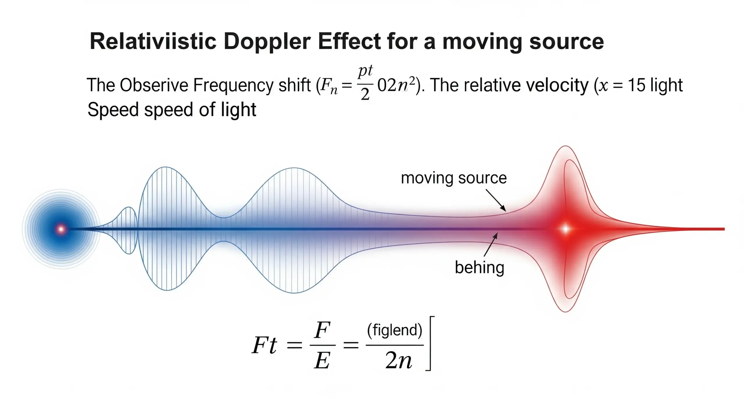 Effet Doppler Lumineux pour une Source