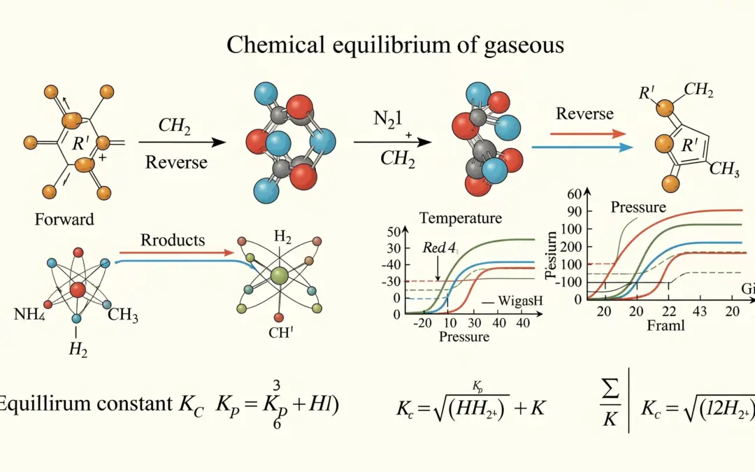 Équilibre Chimique d&rsquo;une Réaction Gazeuse