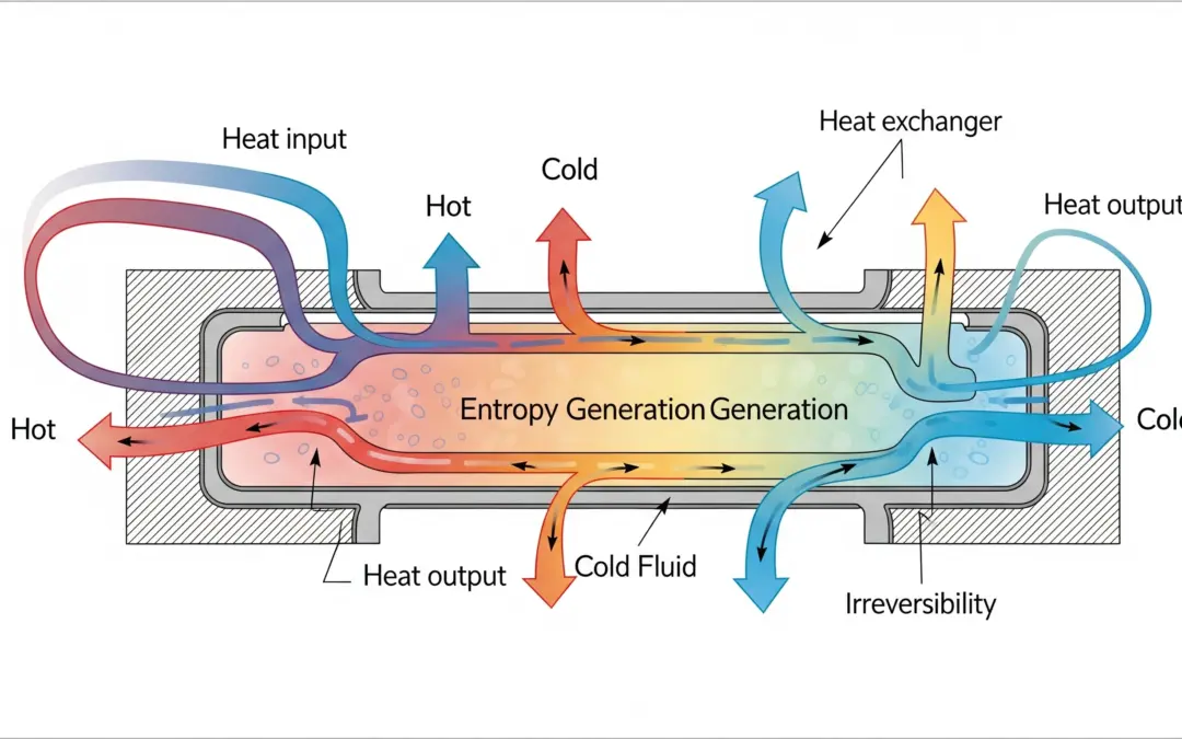Irréversibilité dans un Échangeur Thermique