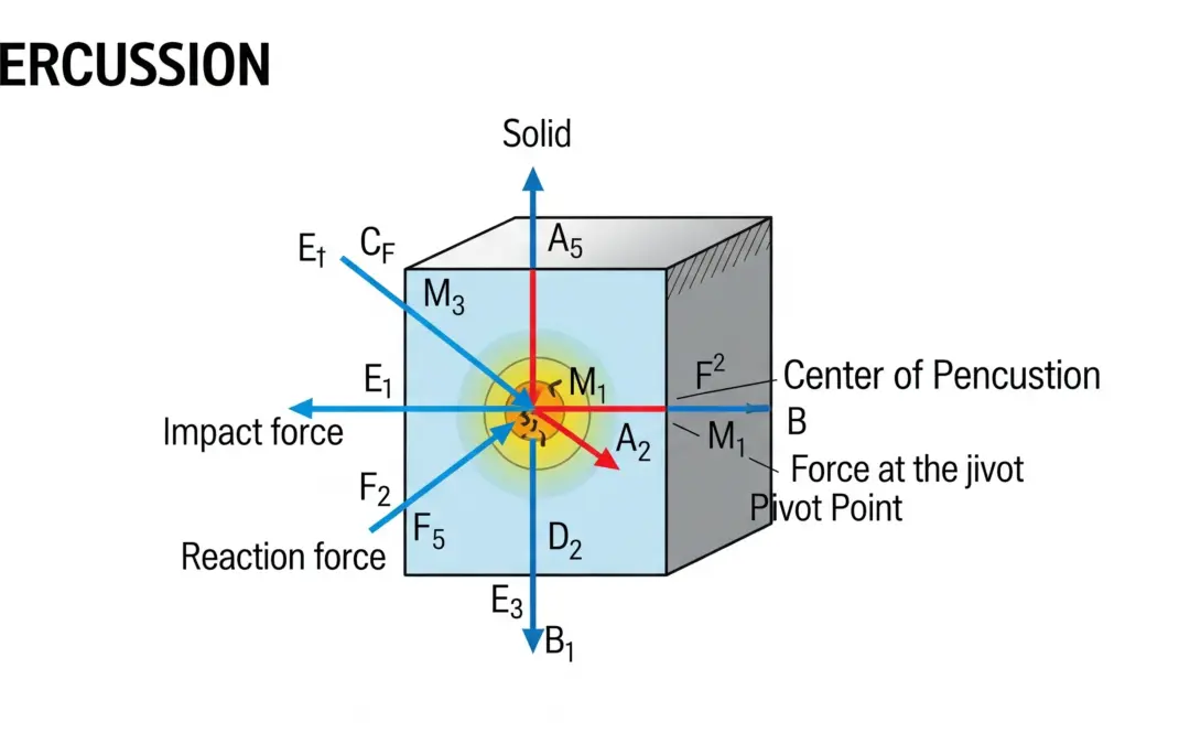 Percussion et Centre de Percussion d&rsquo;un Solide