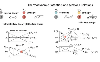 Potentiels et Relations de Maxwell