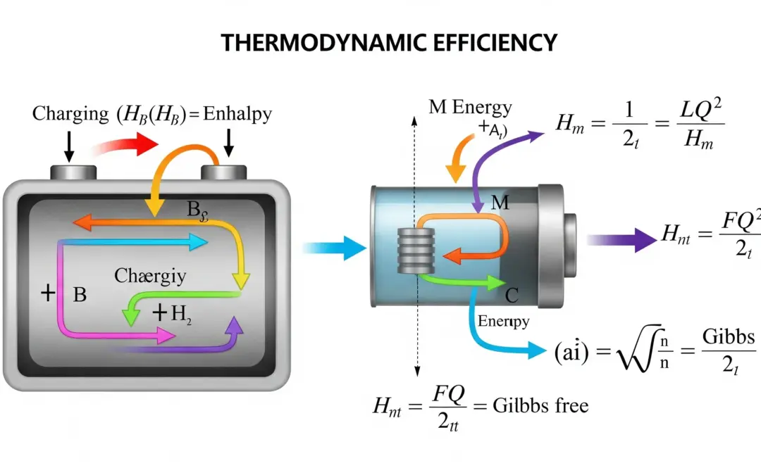 Rendement Thermodynamique d&rsquo;une Pile