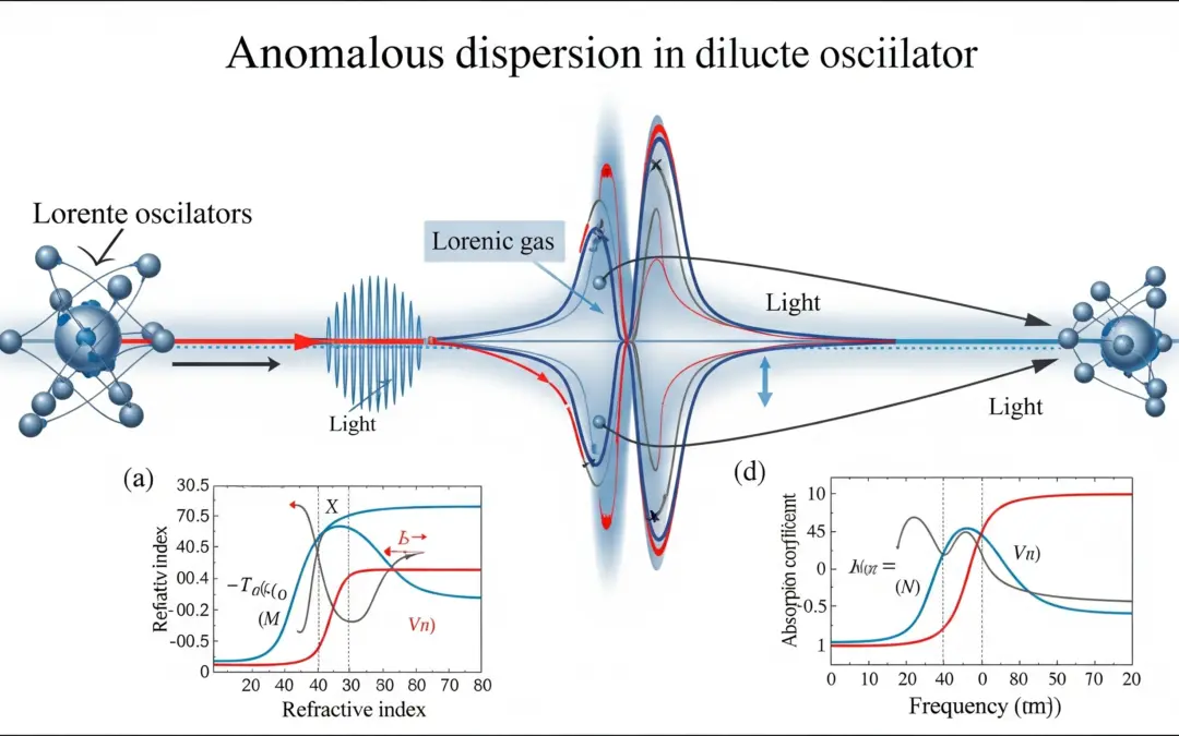 Dispersion Anormale et Absorption dans un Milieu
